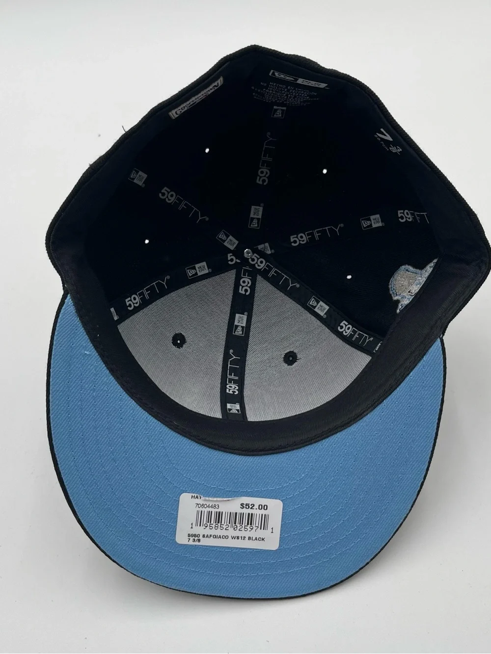 New Era MLB 59FIFTY Cooperstown San Francisco World Series Fitted Cap Hat 7 3/8